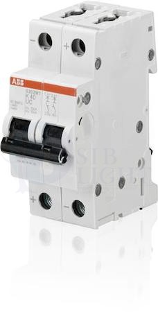 Автомат 2P 20А S200 (10 кА, K) ABB 2CDS272065R0487