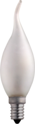 Лампа накаливания CT35 40W E14 frosted "Свеча на ветру" Jazzway 3321475