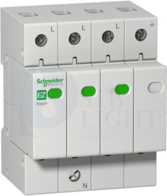 ОГРАНИЧИТЕЛЬ ПЕРЕНАПР. EASY9 3П+Н 45кА 400В =S= Schneider Electric EZ9L33745