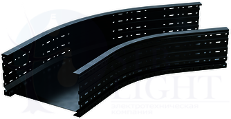 Угол листовой 45 градусов 200x500, R660, горячий цинк DKC ДКС USC625HDZ