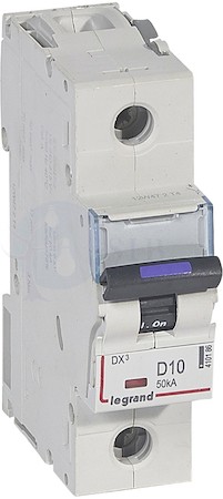 Автоматический выключатель 1 полюс, 10А, D, 50 кА Legrand 410186