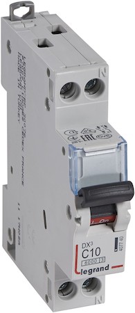 Автомат 2P 10А DX3 (10 кА, C) Legrand 407740