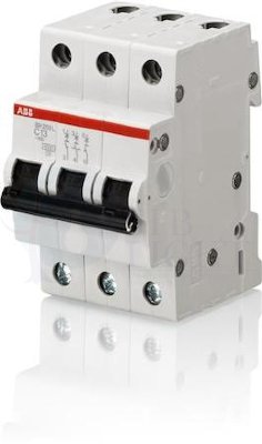 Автомат 3P 16А SH200 (4.5 кА, C) ABB 2CDS243001R0164