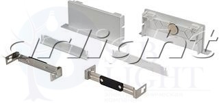 Заглушка S2-LINIA94-F Silver Arlight 021185
