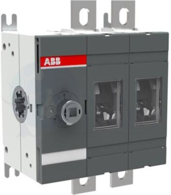Рубильник OT200E02 до 200А 2-полюсный (без ручки управления) ABB 1SCA022751R1310