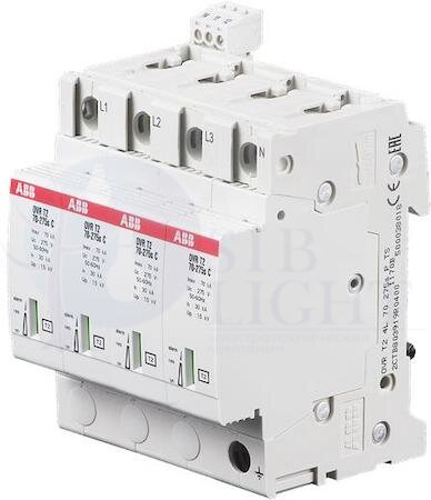Огран. перенапр. OVR T2 4L 70-275s P TS ABB 2CTB803919R0400