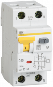 Автоматический выключатель дифференциального тока АВДТ32 C6 IEK