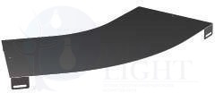 Крышка на угол горизонтальный 45?, основание 200, R300 DKC ДКС LK0230