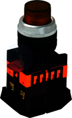 Кнопка ABLFP-22 d=22мм 1з+1р желтая (шт) IEK BBT20-ABLFP-K05