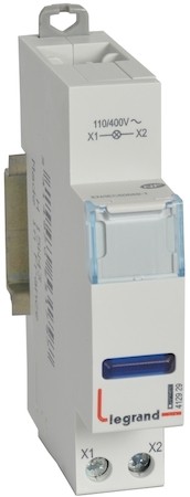 CX3 Лампа индик. 1xLED син.110/400В ~ Legrand 412929