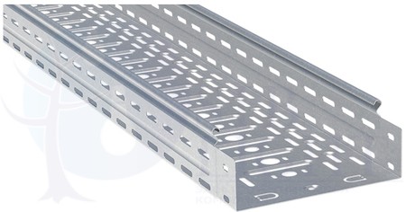 Лоток перфорированный металлический 80х150х3000-0,7мм EKF L8015001
