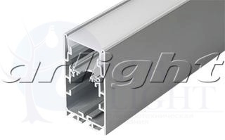 Профиль с экраном S2-LINE-3360-2500 ANOD+OPAL Arlight 021171