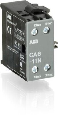 Доп. контакт СА6-11N боковой для миниконтакторов В6, В7 ABB GJL1201317R0004