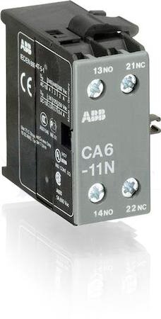 Доп. контакт СА6-11N боковой для миниконтакторов В6, В7 ABB GJL1201317R0004