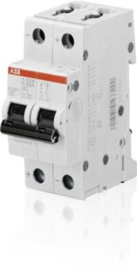 Автомат 2P 6А S200 (10 кА, K) ABB 2CDS272061R0377