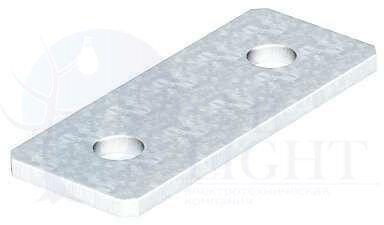 Соединительная пластина 100x40x5 горячий цинк OBO Bettermann 1124645
