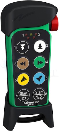 ПУЛЬТ РАДИОУПР.КРАНОМ, 6 НАПР.,2 ДОП.КН. Schneider Electric ZART8LS