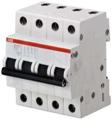 Автомат 4P 50А SH200 (4.5 кА, B) ABB 2CDS244001R0505