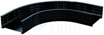 Угол листовой 90 градусов 100x400, R660, горячий цинк DKC ДКС USD614HDZ