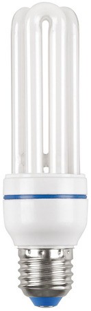 Лампа КЭЛP-3U Е27 20Вт 6500К -eco IEK LLEP10-27-020-6500-T3