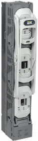 Предохранитель-выключатель-разъединитель ПВР-1 вертикальный 630А 185мм с пофазным отключением c V-образными коннекторами IEK