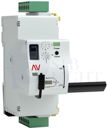 Привод моторный с режимом автовзвода AV-M6 AVERES EKF av-m6-averes
