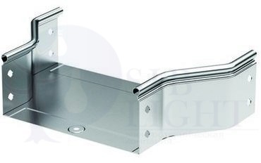 Переходник RRC симметричный 150/100 H100 в комплекте с крепежными элементами и соединительными пластинами, необходимыми для монтажа ДКС 36320K