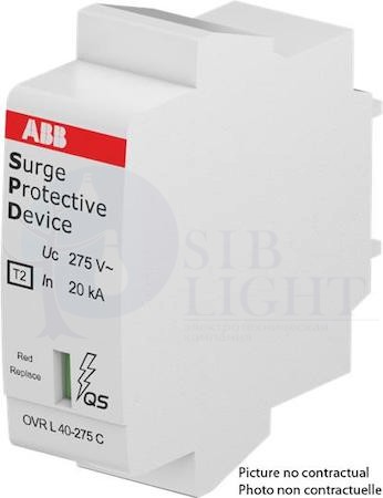 Огран.перенапр.вставк.OVR T2 70 440S C ABB 2CTB803854R0100