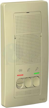 BLANCA-ПЕРЕГОВОРНОЕ-УСТРОЙСТВО-(ДОМОФОН),-настен.монтаж,-4,5В,-БЕЖЕВЫЙ Schneider Electric BLNDA000017