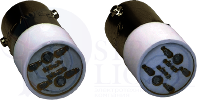 Лампа сменная синяя матрица-230В ИЭК IEK BMS10-230-K07