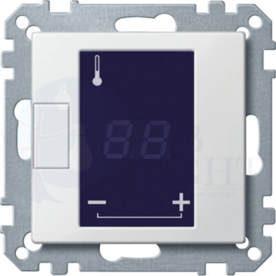 Крышка для терморегулятора M-Elegance/M-Plan (сенсорный, полярно-белый) Schneider Electric MTN5775-0319