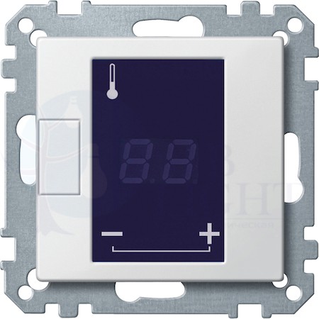 Крышка для терморегулятора M-Elegance/M-Plan (сенсорный, полярно-белый) Schneider Electric MTN5775-0319
