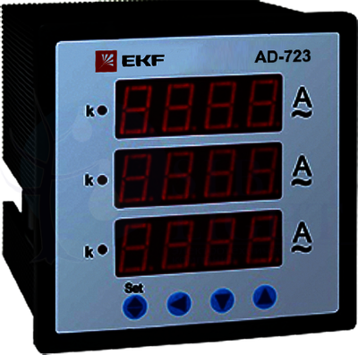 AD-723 цифровой на панель (72х72) трехфазный EKF PROxima EKF ad-723