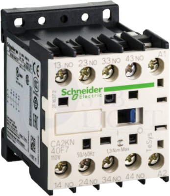 Контактор TeSys CAK 10А 690//110В AC, Schneider Electric CA2KN40F7