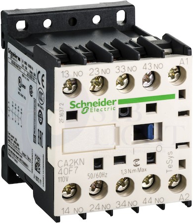 Контактор TeSys CAK 10А 690//110В AC, Schneider Electric CA2KN40F7