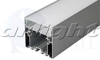 Профиль с экраном S2-LINE-7977-2500 ANOD+OPAL Arlight 021174