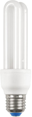 Лампа КЭЛP-2U Е27 15Вт 2700К -eco IEK LLEP10-27-015-2700-T4