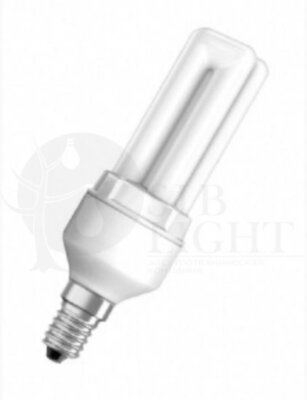 Osram Лампа люминесцентная DULUX INTELLIGENT LONGLIFE 7W/840 E14 l=119mm d=36mm