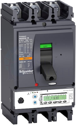 3П3Т АВТ.ВЫКЛ. NSX630R MICR6.3 E M 500A Schneider Electric LV433708