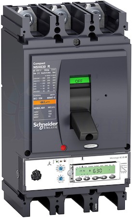 3П3Т АВТ.ВЫКЛ. NSX630R MICR6.3 E M 500A Schneider Electric LV433708