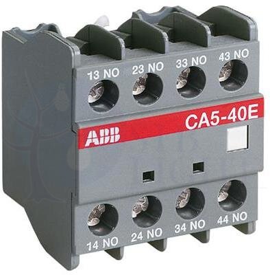 Контактный блок CA5-22M фронтальный для A9..A110 ABB 1SBN010040R1122