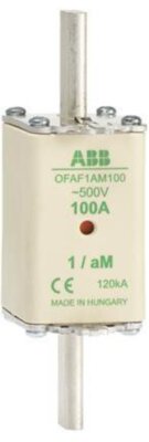 Предохранитель OFAF1aM16 16A тип аМ размер1, до 500В ABB 1SCA022697R6330