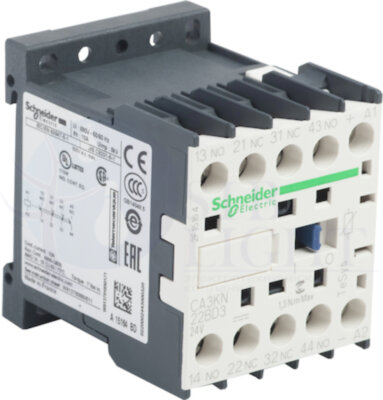 Контактор TeSys CAK 10А 690//24В DC, Schneider Electric CA3KN22BD3