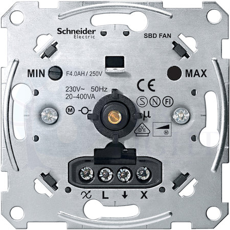 MERTEN D-Life МЕХАНИЗМ регулятора частоты вращения 20-400 Вт Schneider Electric MTN5143-0000