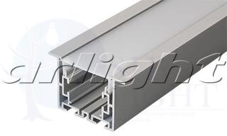 Профиль с экраном S2-LINIA55-F-2500 ANOD+OPAL Arlight 021176