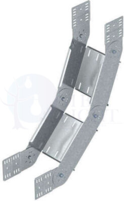 Вертикальный регулируемый угол 110x500 горячий цинк OBO Bettermann 7081502