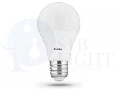Лампа светодиодная LED11-A60/845/E27 11Вт грушевидная 4500К белый E27 880лм 220-240В Camelion 12036