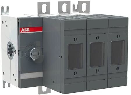 Рубильник OS125GD03 без ручки под предохранители DIN-00 ABB 1SCA115638R1001