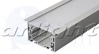Профиль с экраном S2-LINIA69-F-2500 ANOD+OPAL Arlight 021177