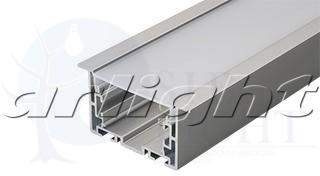 Профиль с экраном S2-LINIA69-F-2500 ANOD+OPAL Arlight 021177